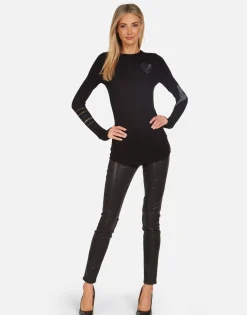Hot Rays Of Love Fitted Top W/ Thumbholes | Mckinley By Women Long Sleeve