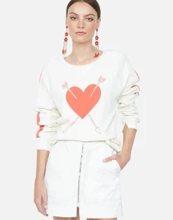 Clearance Red Arrow Rose L/S Women'S Pullover | Sia By Women Long Sleeve