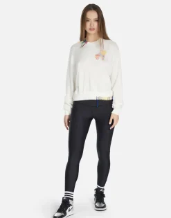 Clearance Retro Skate Crop Pullover In | Spalding By Women Sweaters & Knits