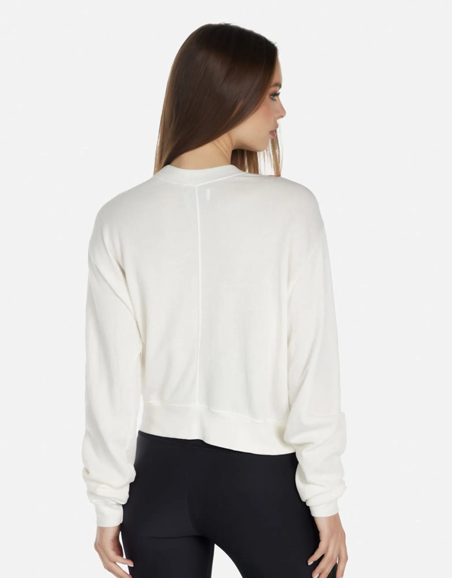 Clearance Retro Skate Crop Pullover In | Spalding By Women Sweaters & Knits