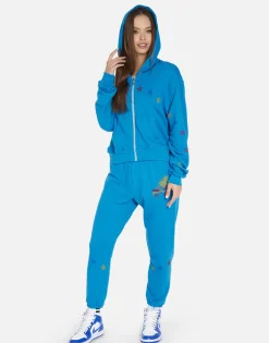 Shop Retro Snake Zip Hoodie In | Lachelle By Women Hoodies