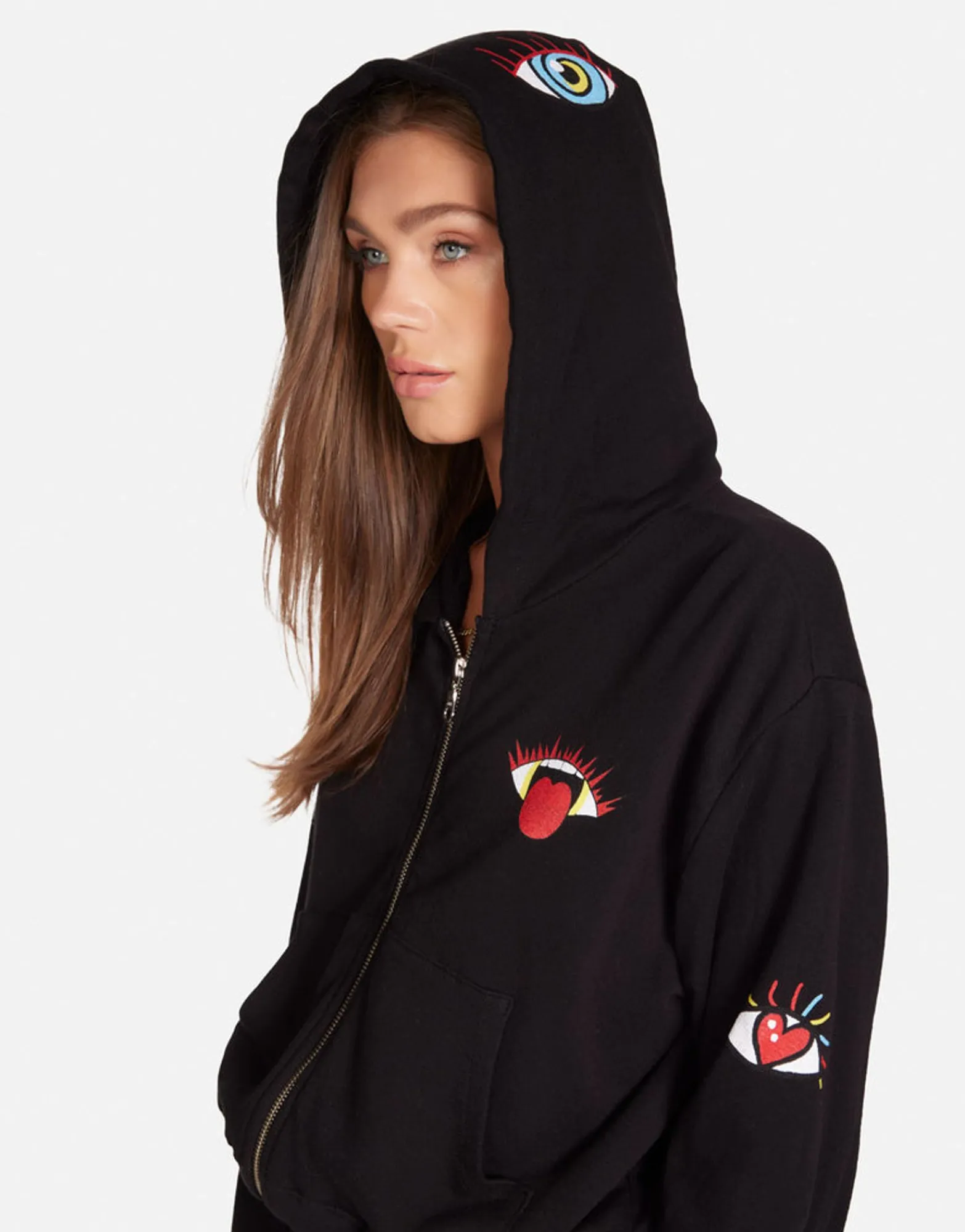 Cheap Rocker Eye Hoodie In | Lachelle By Women Hoodies