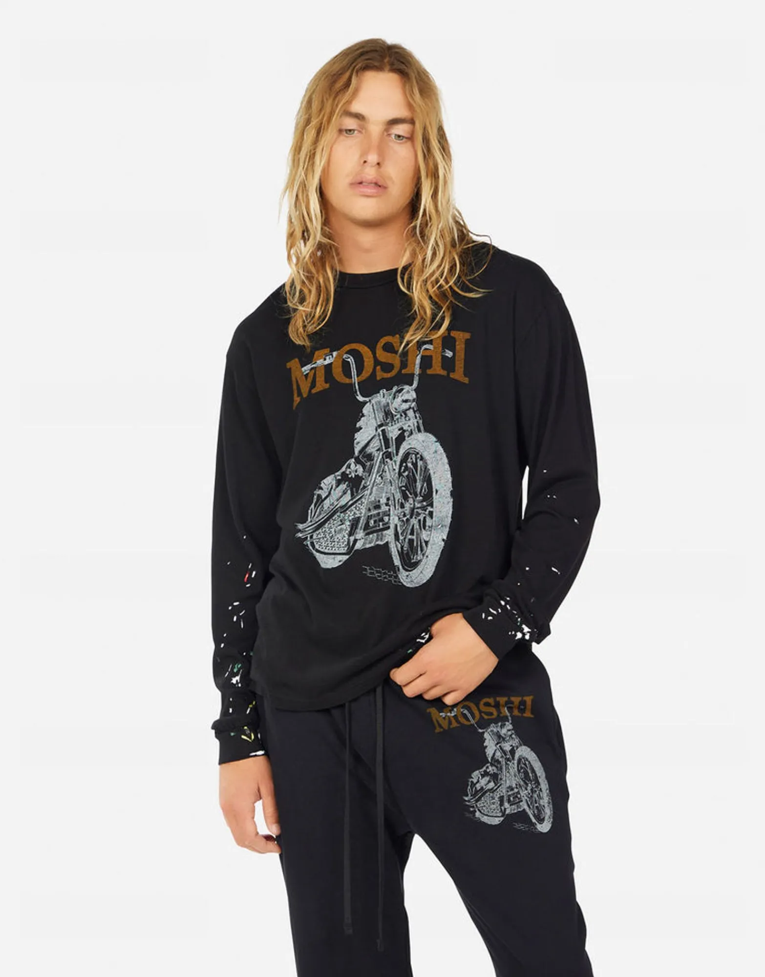 New Rolston Moshi Cycle Men Tees