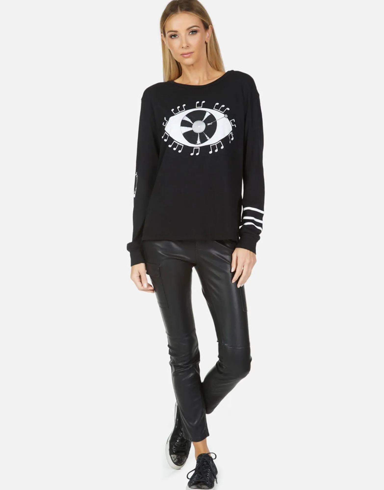 New Rooney Record Eye Women Long Sleeve