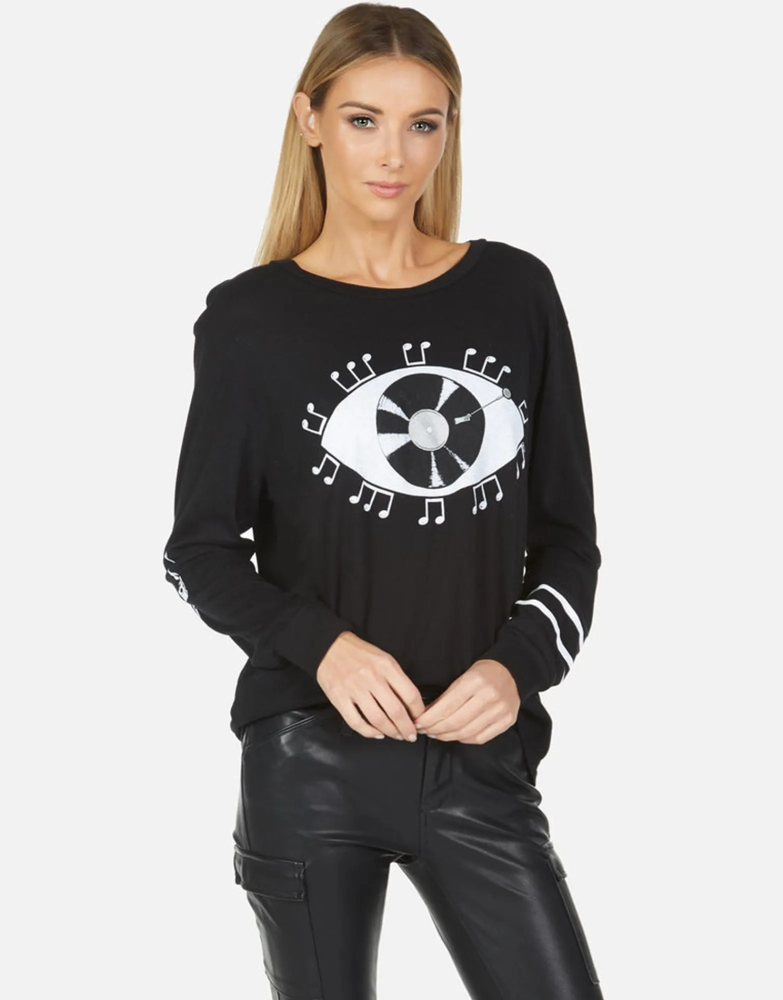 New Rooney Record Eye Women Long Sleeve
