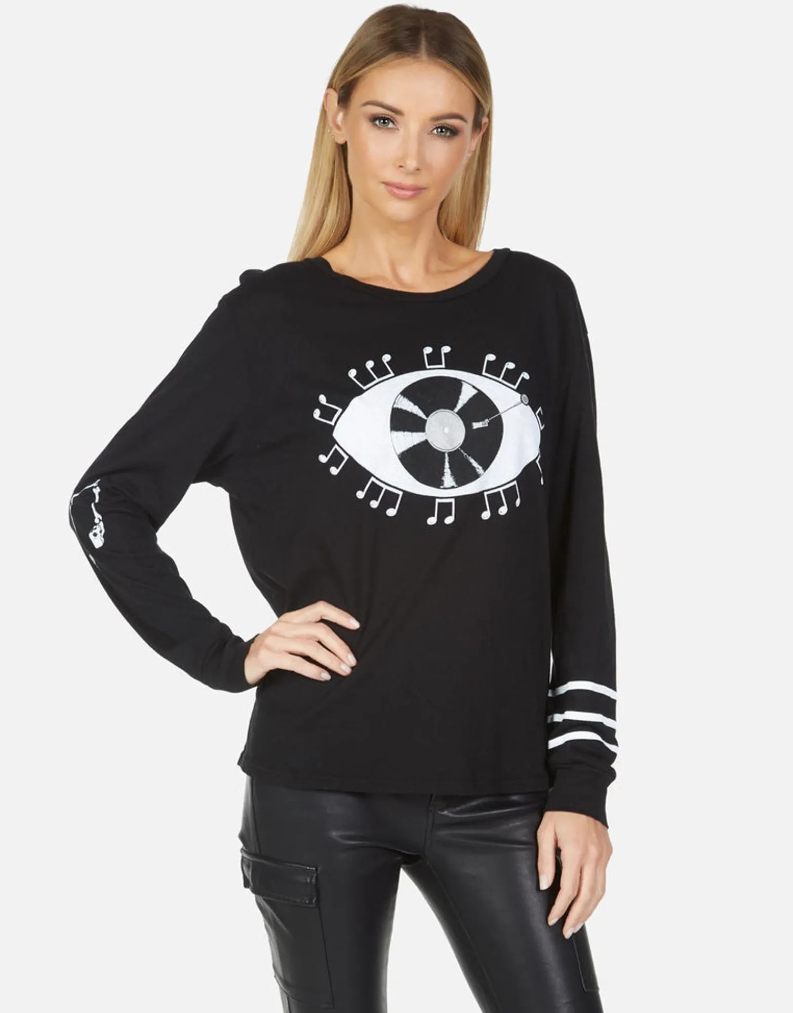 New Rooney Record Eye Women Long Sleeve