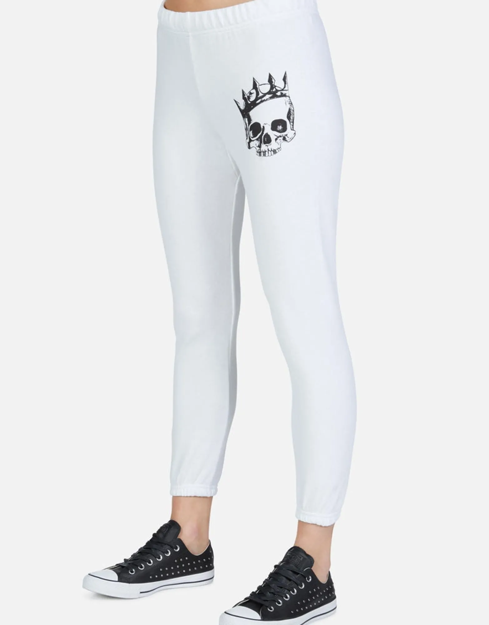 Flash Sale Royal Skull Crop Sweatpant | Alana By Women Crop Sweatpants