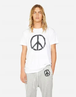 Clearance Sadler Airbrush Peace Men Tees