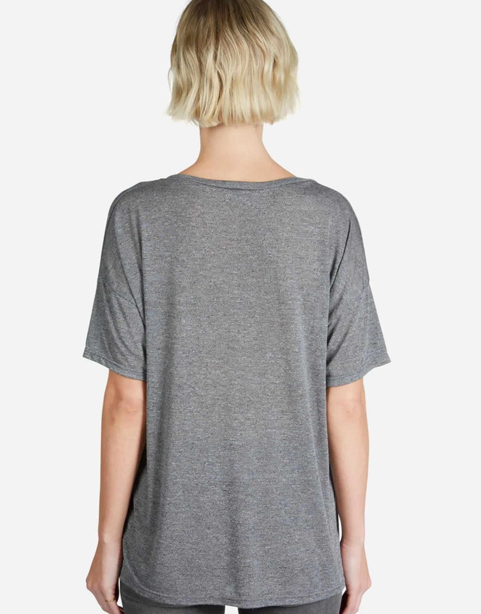 Best Sale Safety Pin Heart S/S V-Neck Tee | Brixton By Women Short Sleeve