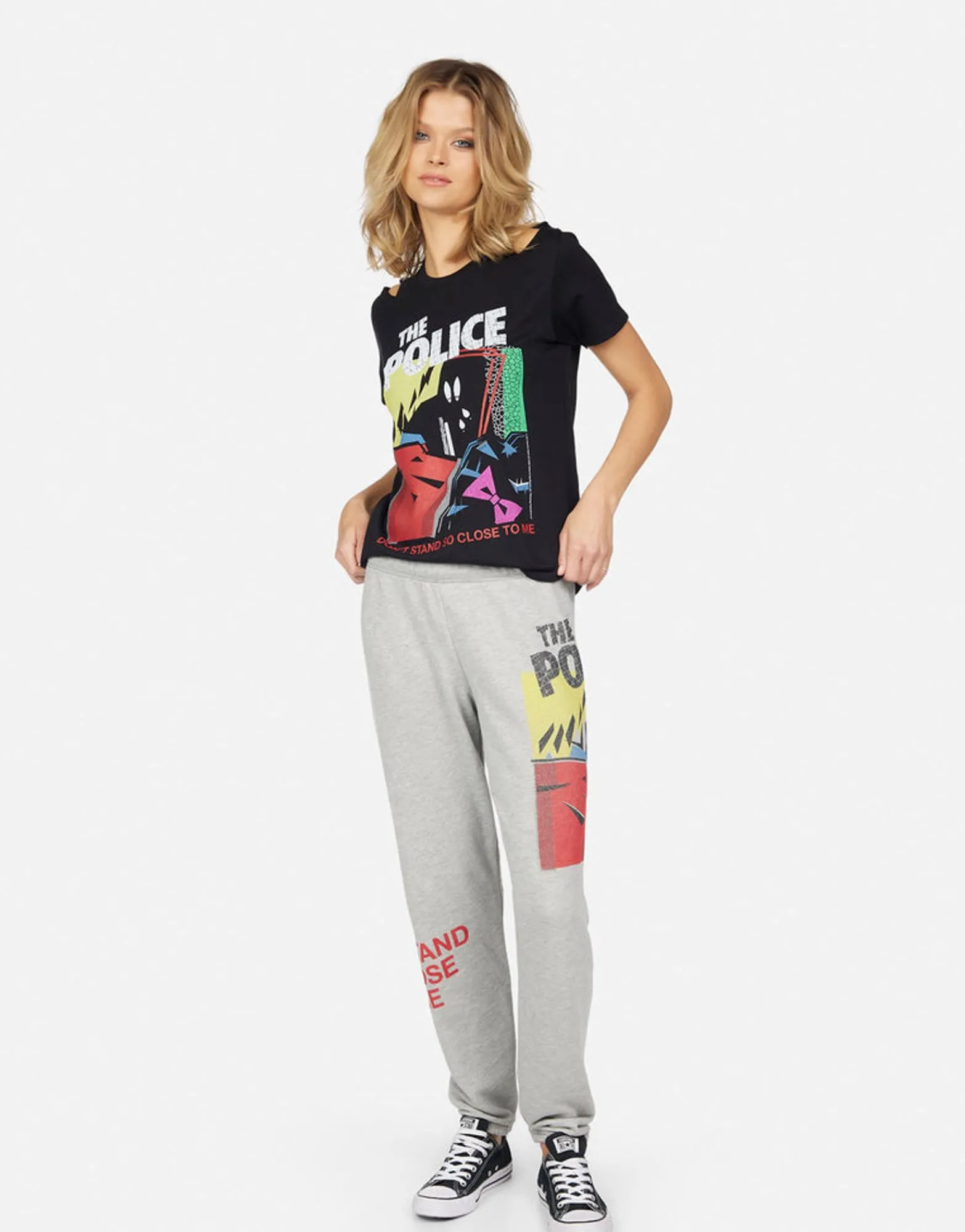 Store Saleisha The Police Don'T Stand Women Short Sleeve