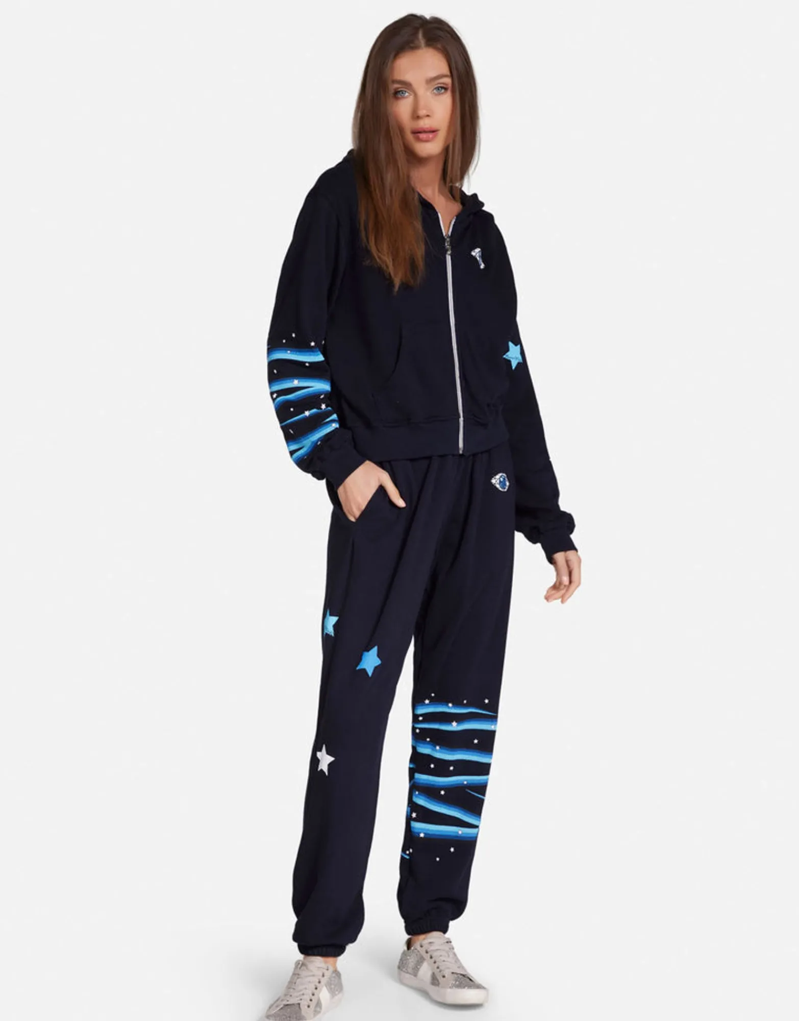 Hot Sapphire Eye Hoodie In | Lachelle By Women Hoodies