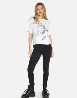 Sale Sex Pistols Crop Tee In | Rue By Women Short Sleeve