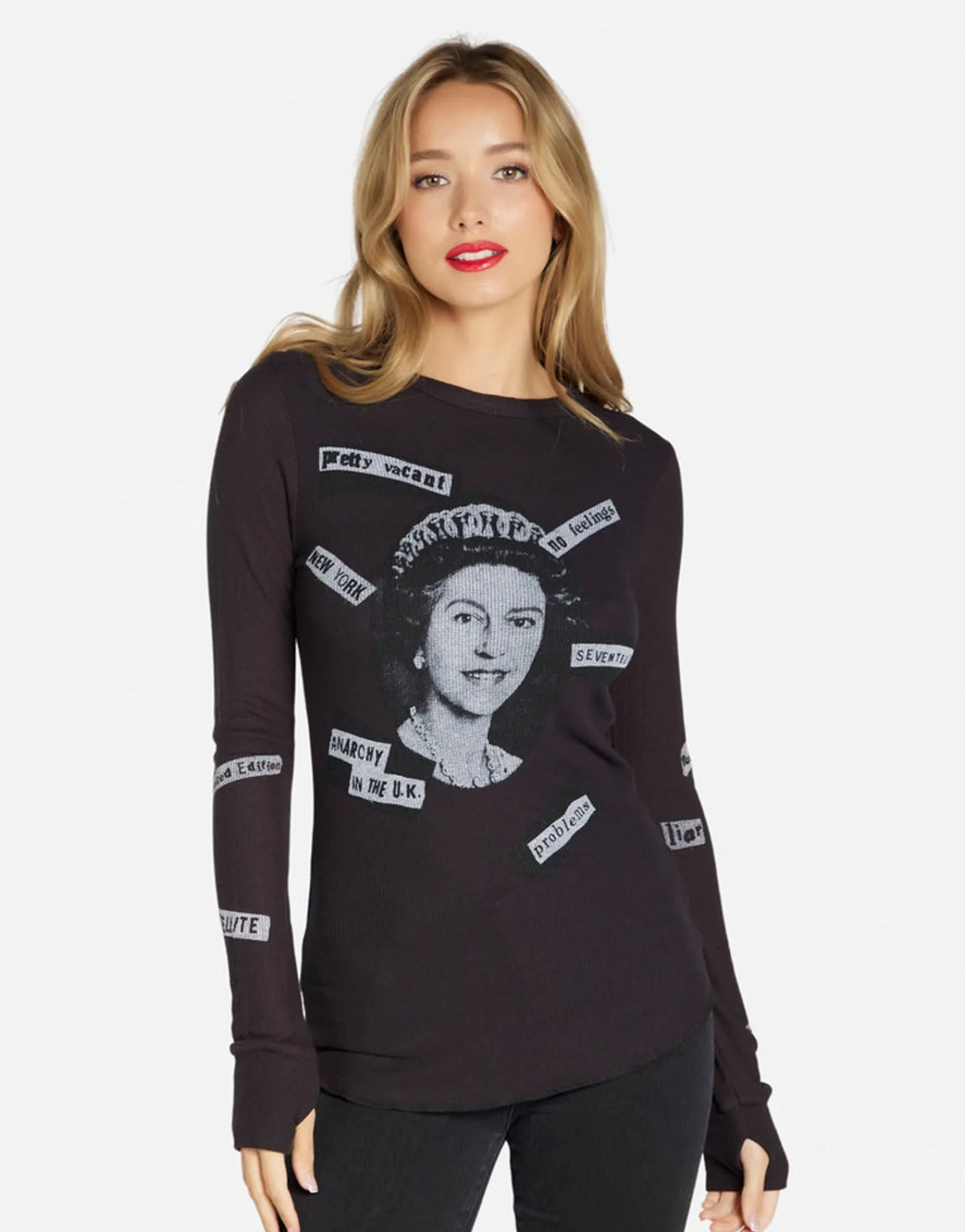 Store Sex Pistols L/S Fitted Top | Mckinley By Women Long Sleeve