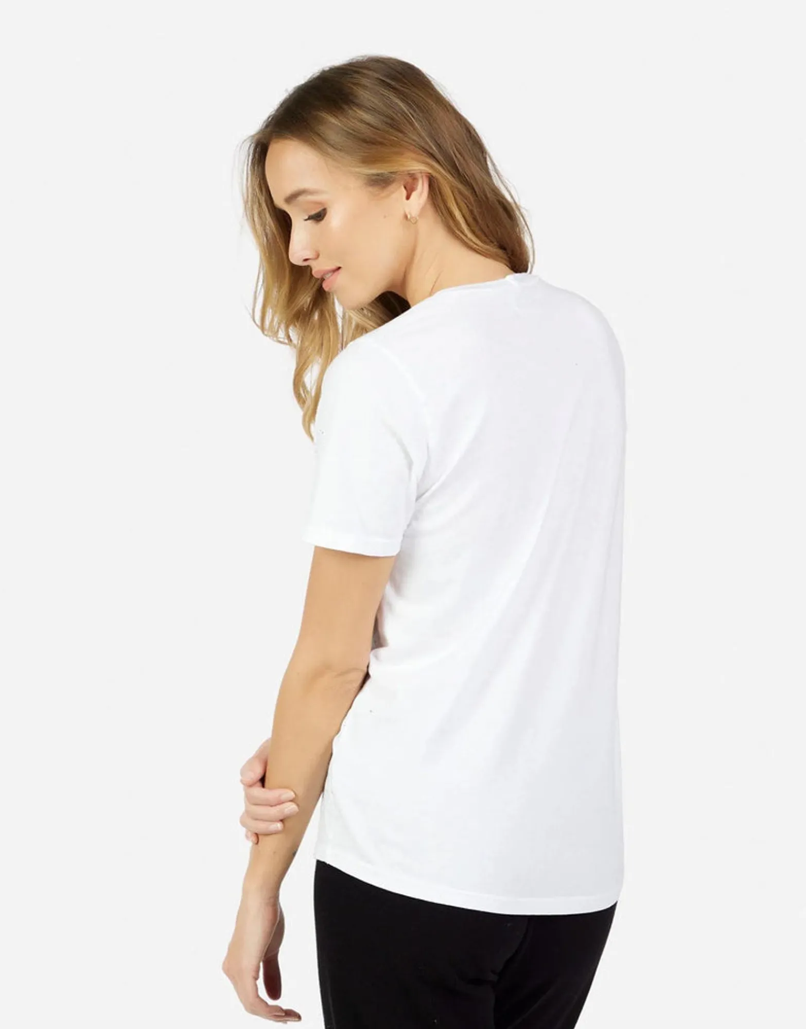 Outlet Shark Classic Tee W/ Crystals In | Croft X By Women Short Sleeve