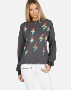 Fashion Sierra Elements Lightning Women Long Sleeve