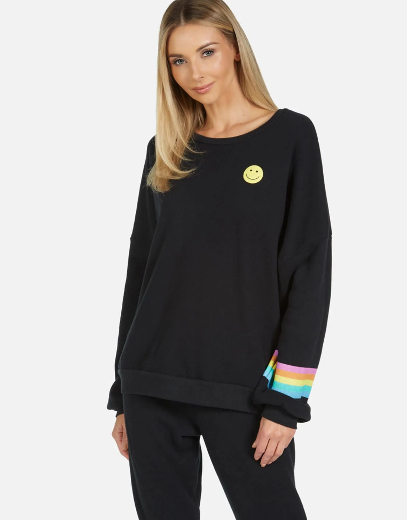 Hot Sierra Happy Chains Women Long Sleeve
