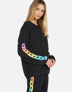Hot Sierra Happy Chains Women Long Sleeve