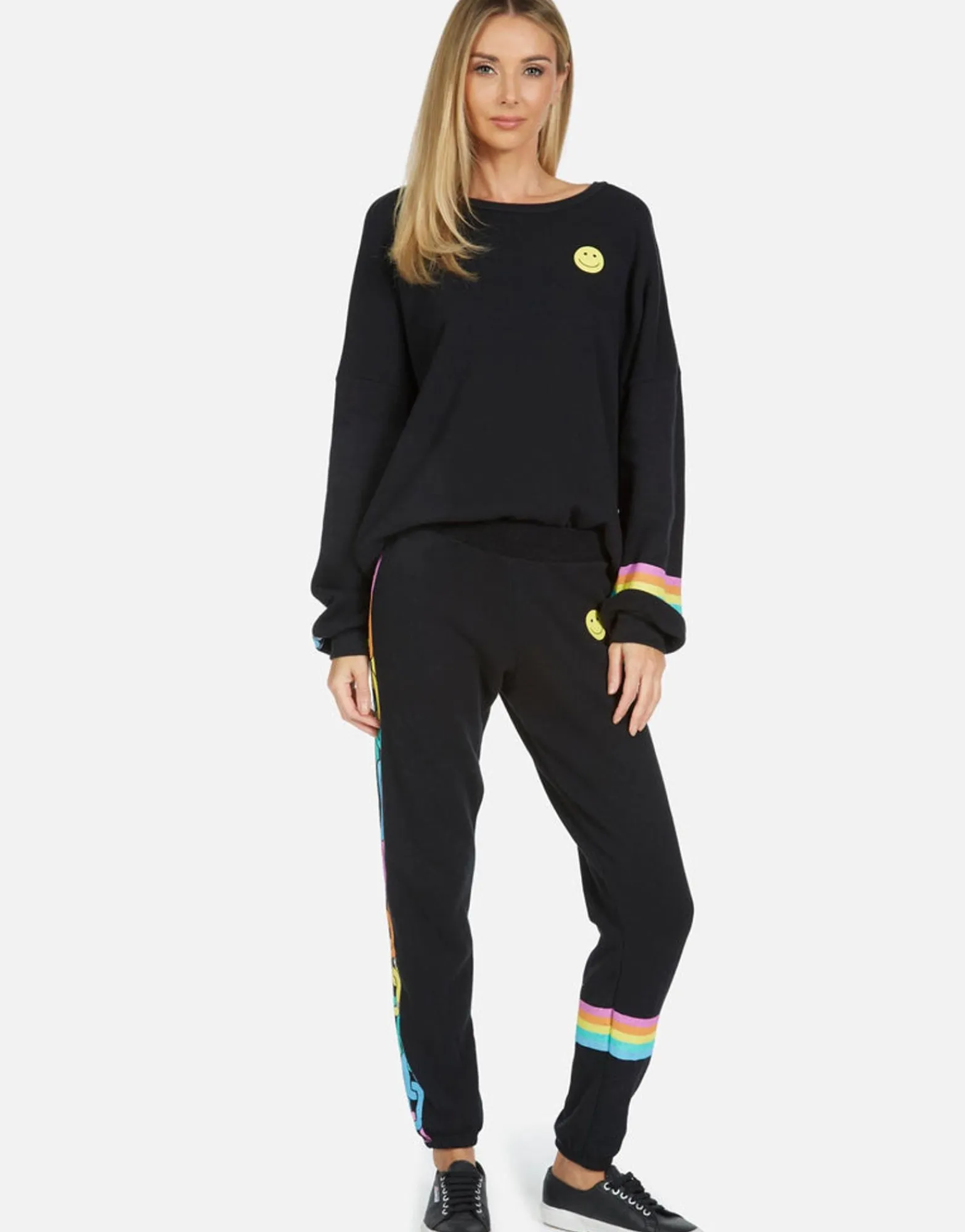 Hot Sierra Happy Chains Women Long Sleeve