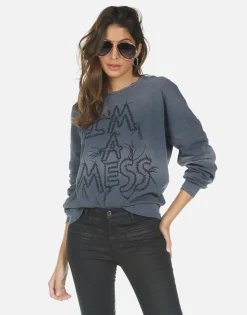 Flash Sale Sierra I'M A Mess Women Long Sleeve