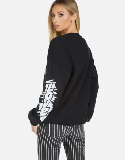 Store Sierra Scribble Lip Women Long Sleeve
