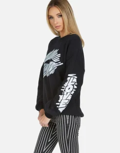 Store Sierra Scribble Lip Women Long Sleeve