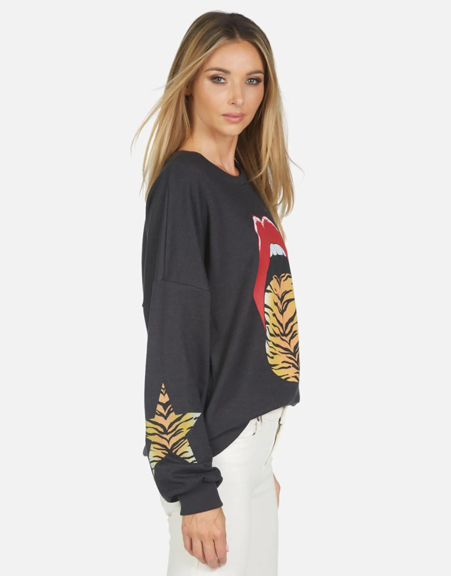 New Sierra Tiger Tongue Women Long Sleeve