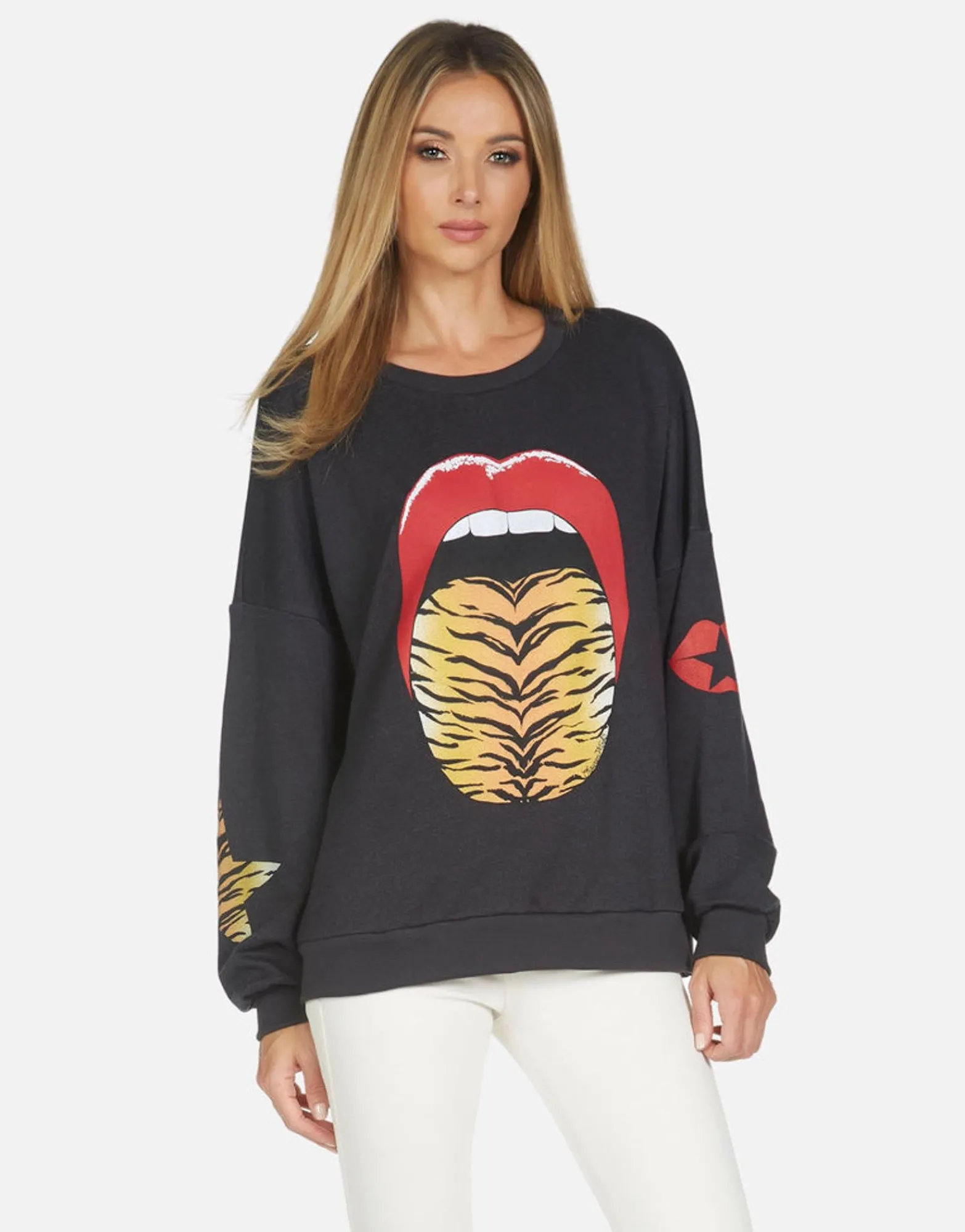 New Sierra Tiger Tongue Women Long Sleeve