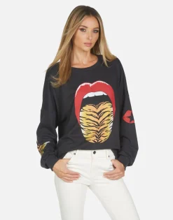 New Sierra Tiger Tongue Women Long Sleeve