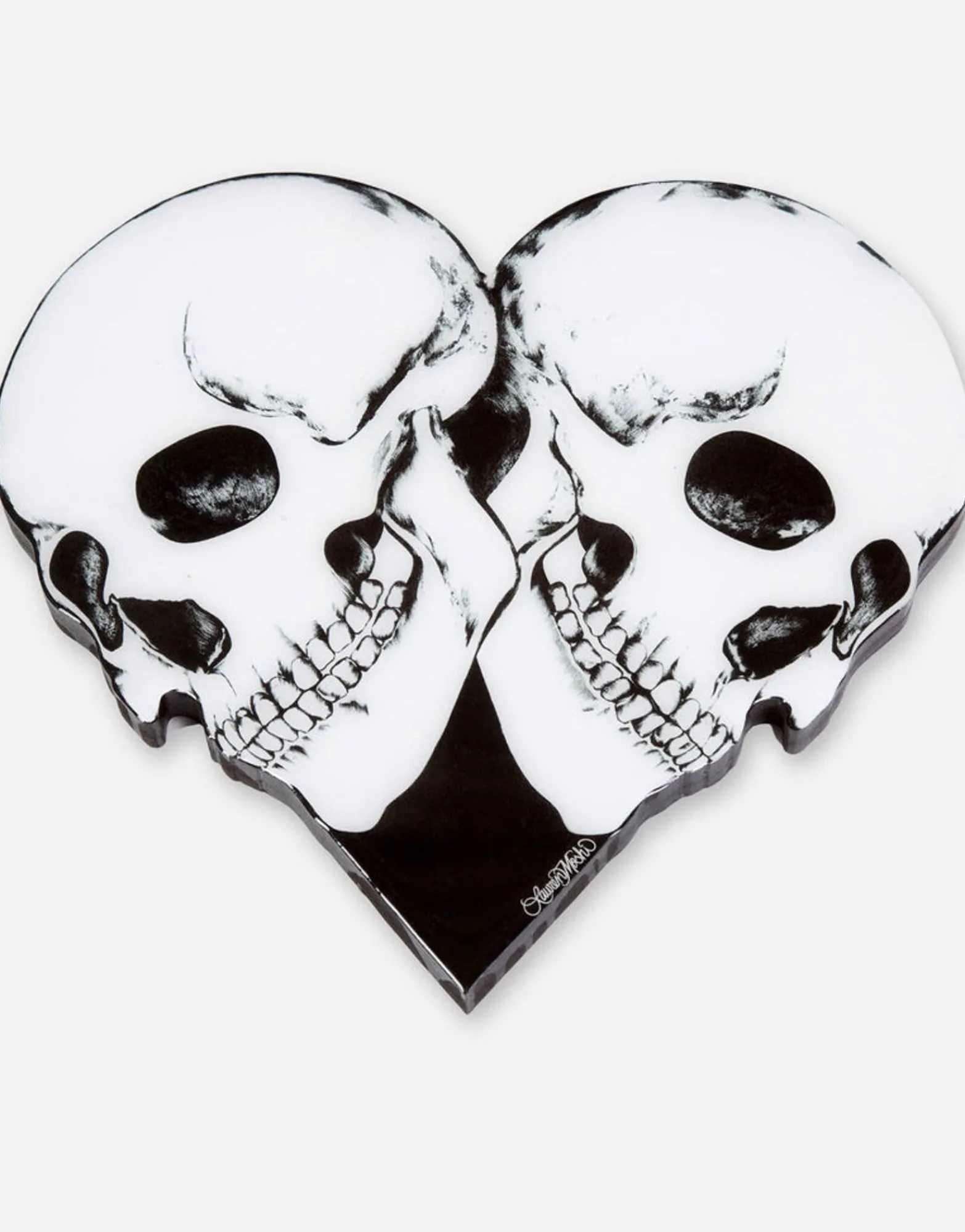 Hot Skull Heart Decor