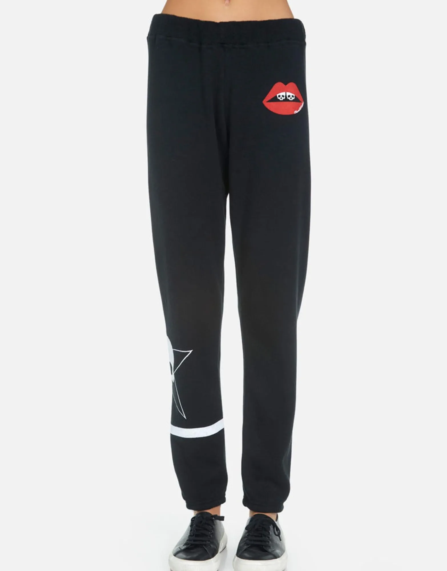 Store Skull Lip Classic Sweatpant | Gia By Women Long Sweatpants