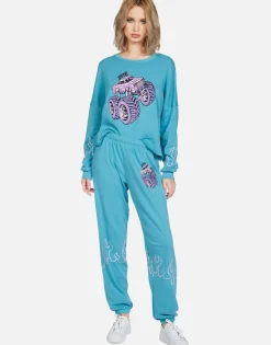 Hot Skull Monster Truck L/S Pullover | Lee By Women Long Sleeve
