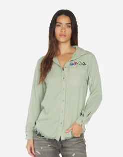 Discount Sloane Mushroom Happyface Women Long Sleeve