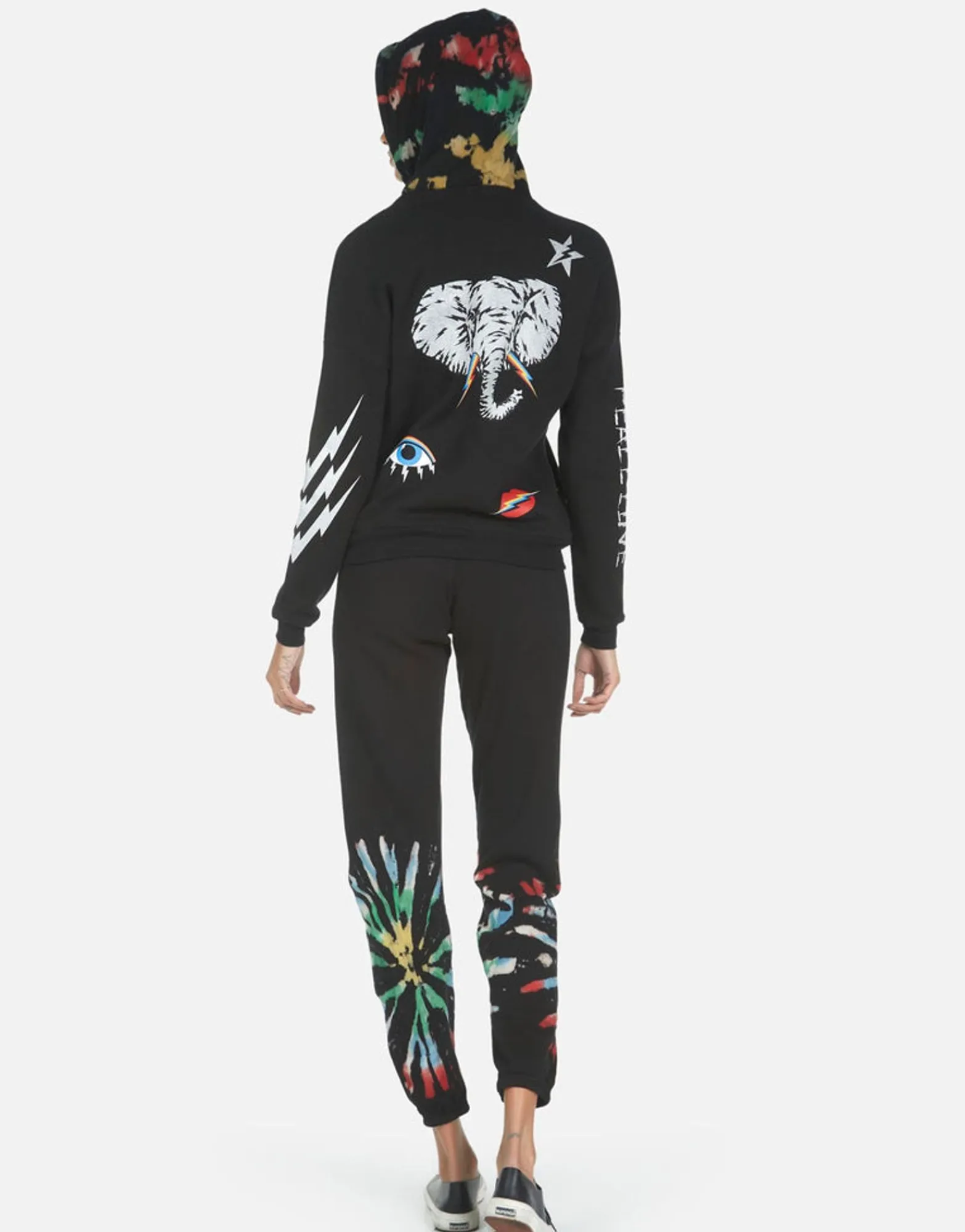 New Sonoma Elephant Bolt Elements Women Hoodies