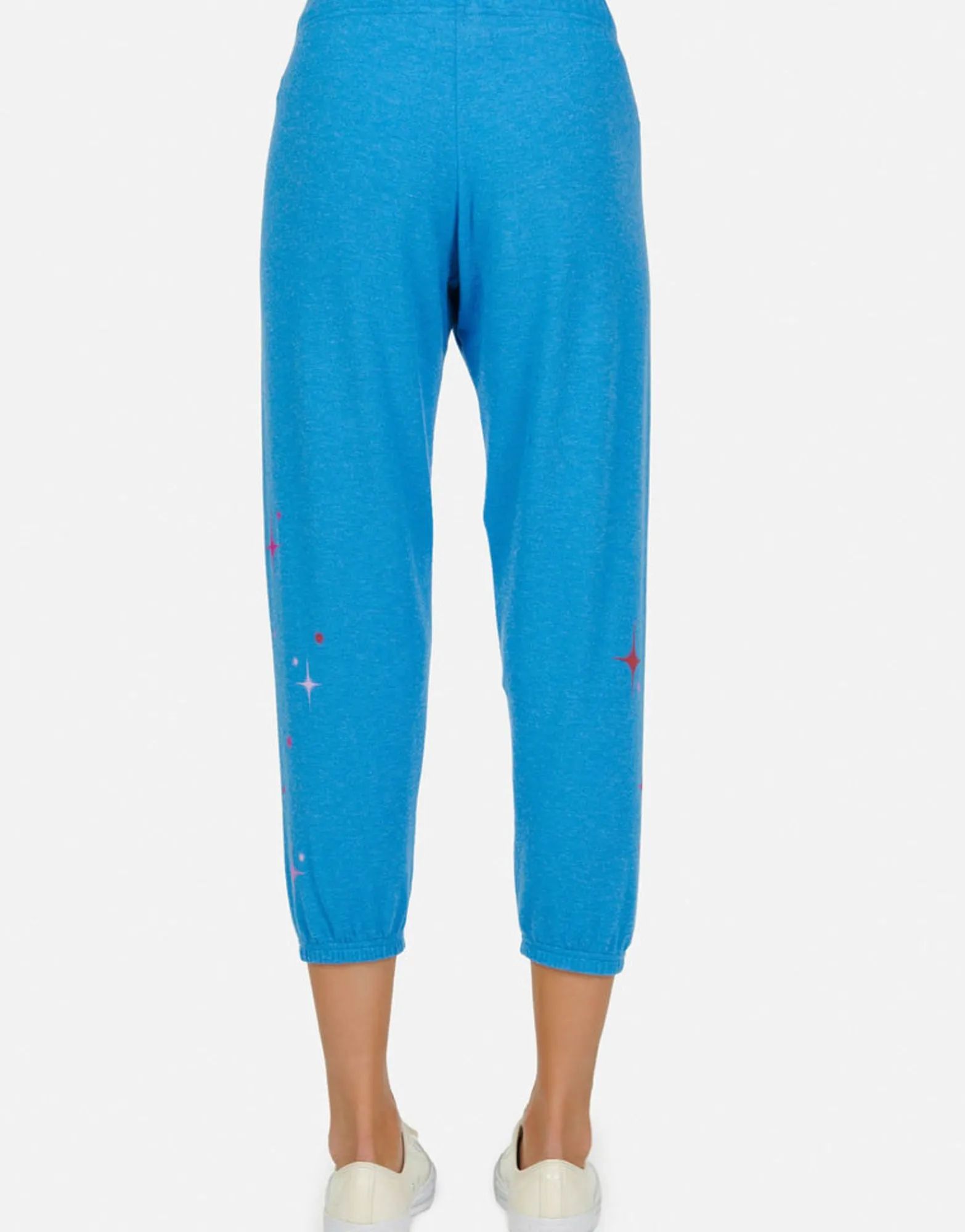 Flash Sale Sparkle Rose Crop Sweat Pant | Alana By Women Crop Sweatpants