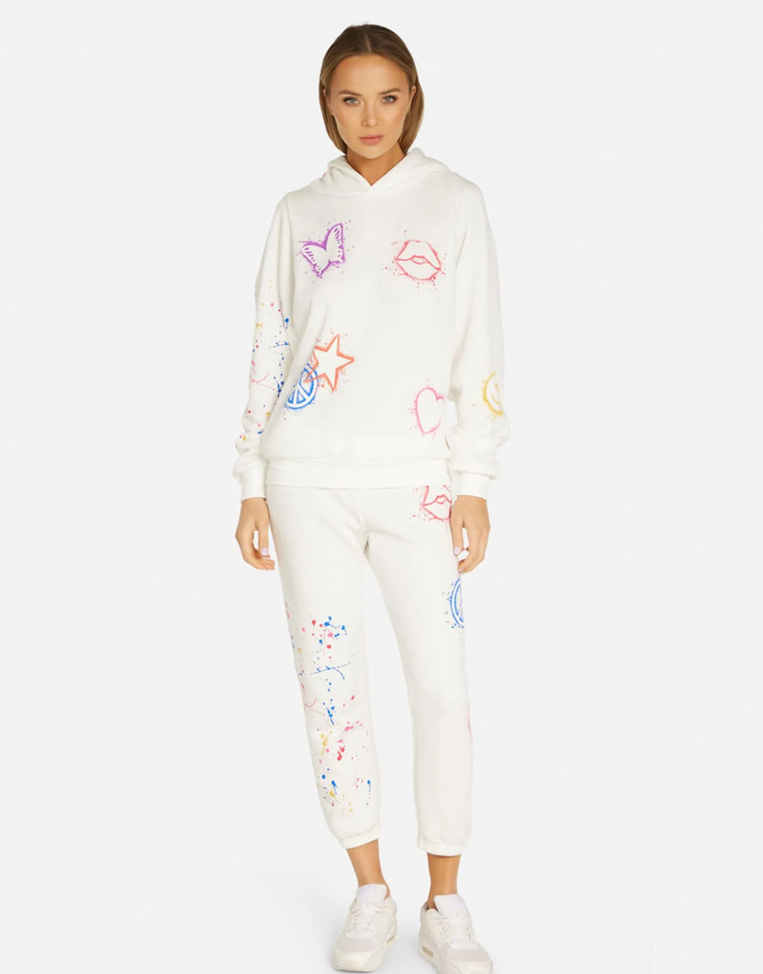 Best Splatter Elements Hoodie In | Trina By Women Hoodies