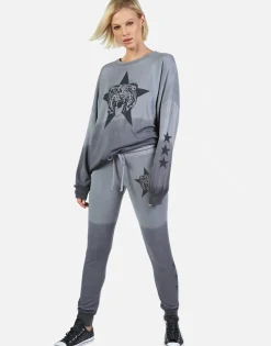 Cheap Star Tiger Lounge Sweatpant W/ Cuff | Jess By Women Long Sweatpants