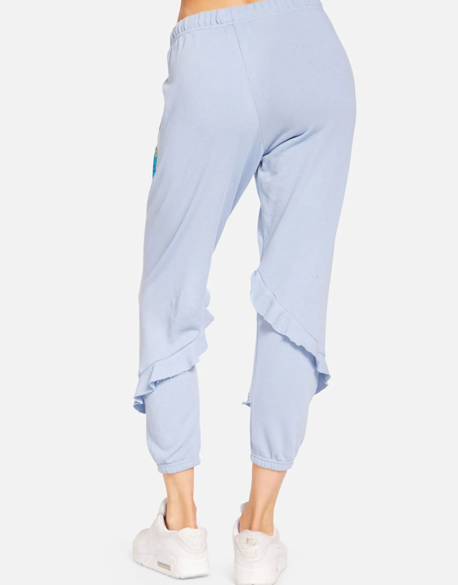 Sale Tamara Floral Dove Women Crop Sweatpants