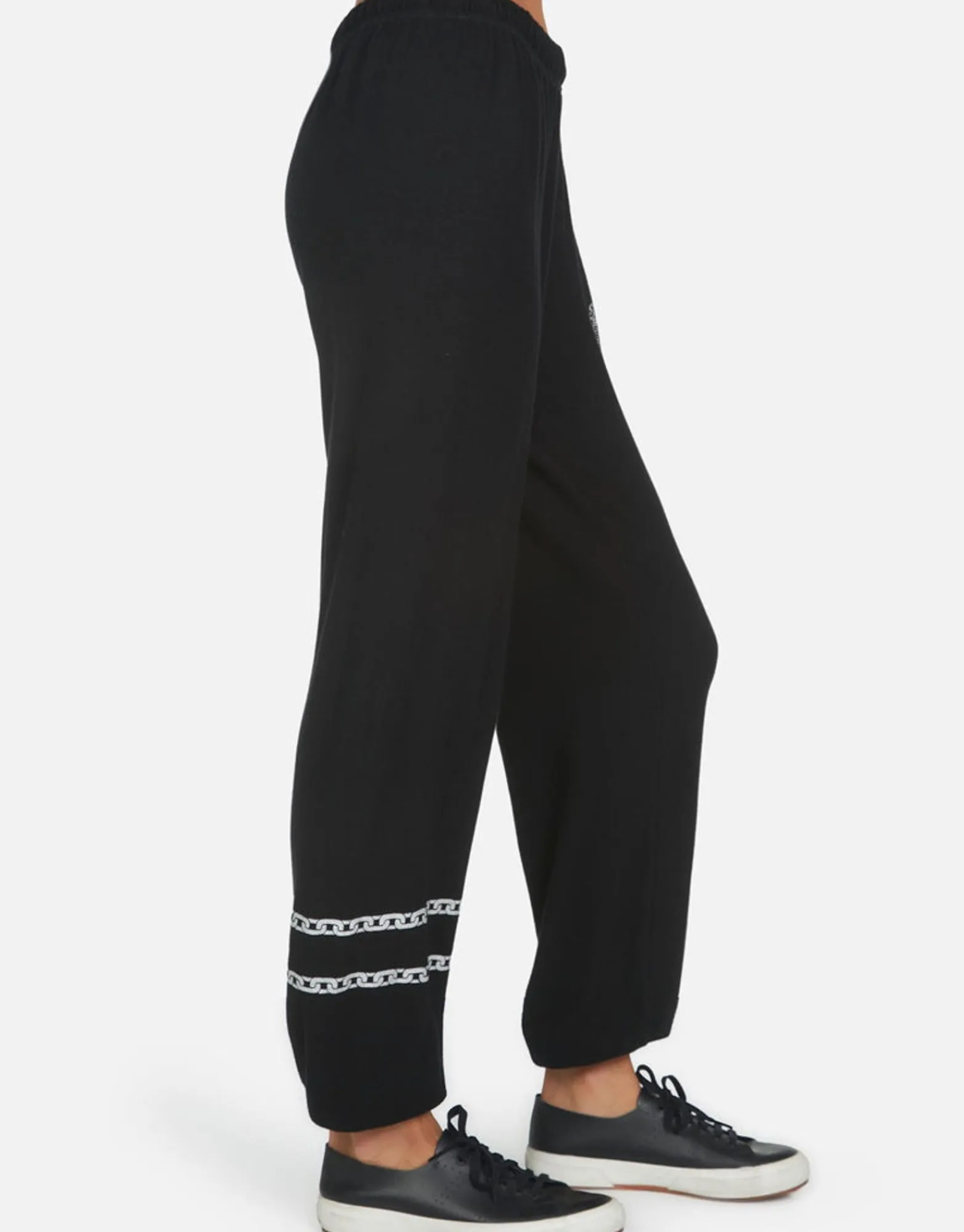 Cheap Tanzy Crystal Rocker Teddy Women Long Sweatpants
