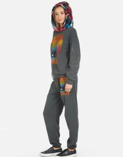 Sale Tanzy Def Leppard Leopard Women Long Sweatpants