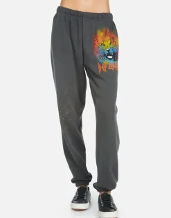 Sale Tanzy Def Leppard Leopard Women Long Sweatpants