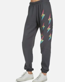 Shop Tanzy Elements Lightning Women Long Sweatpants