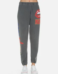 Clearance Tanzy Kiss Lip Women Long Sweatpants