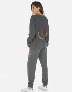 Clearance Tanzy Kiss Lip Women Long Sweatpants