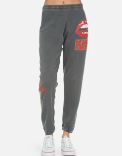 Clearance Tanzy Kiss Lip Women Long Sweatpants