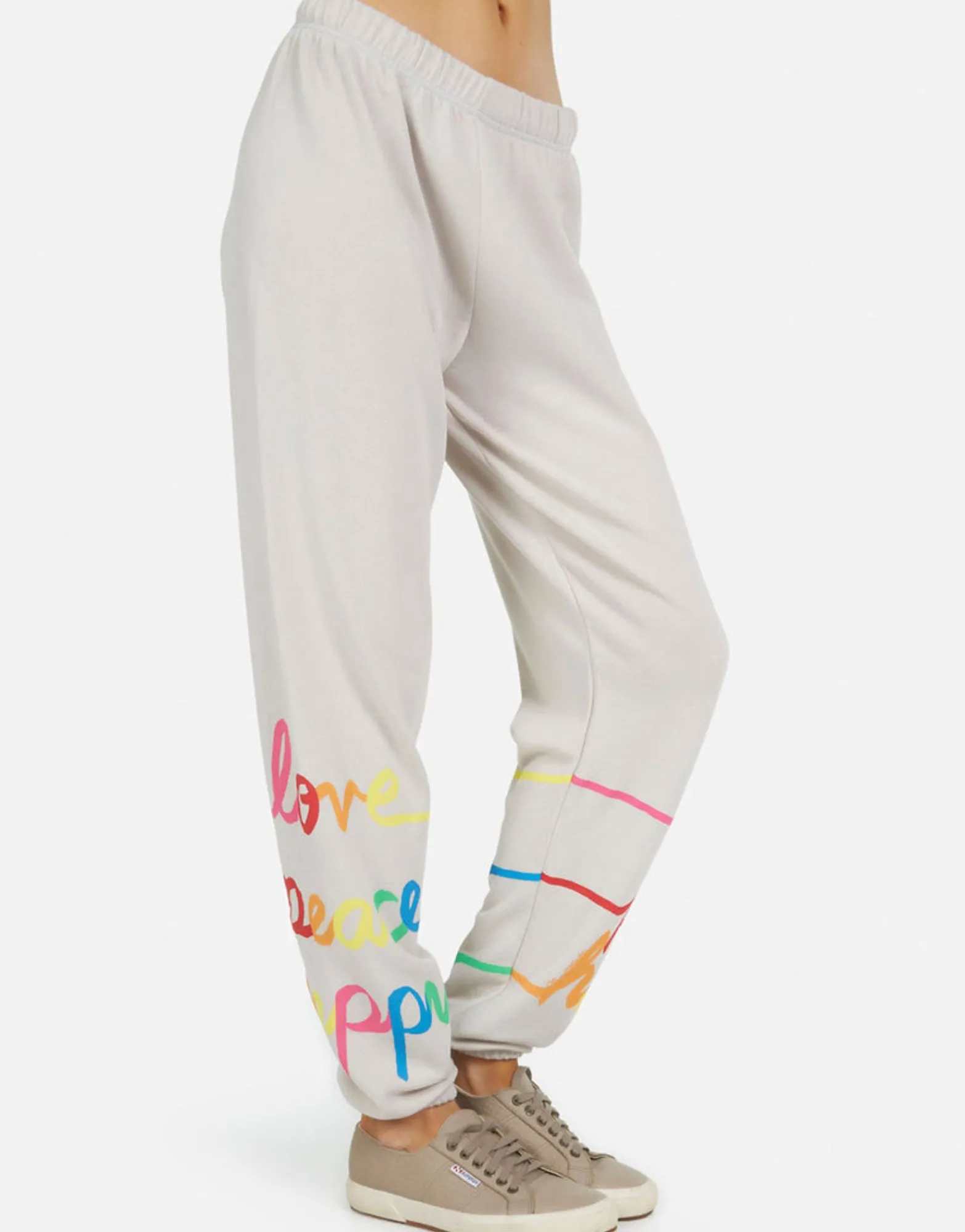 Store Tanzy Love Peace Happiness Women Long Sweatpants