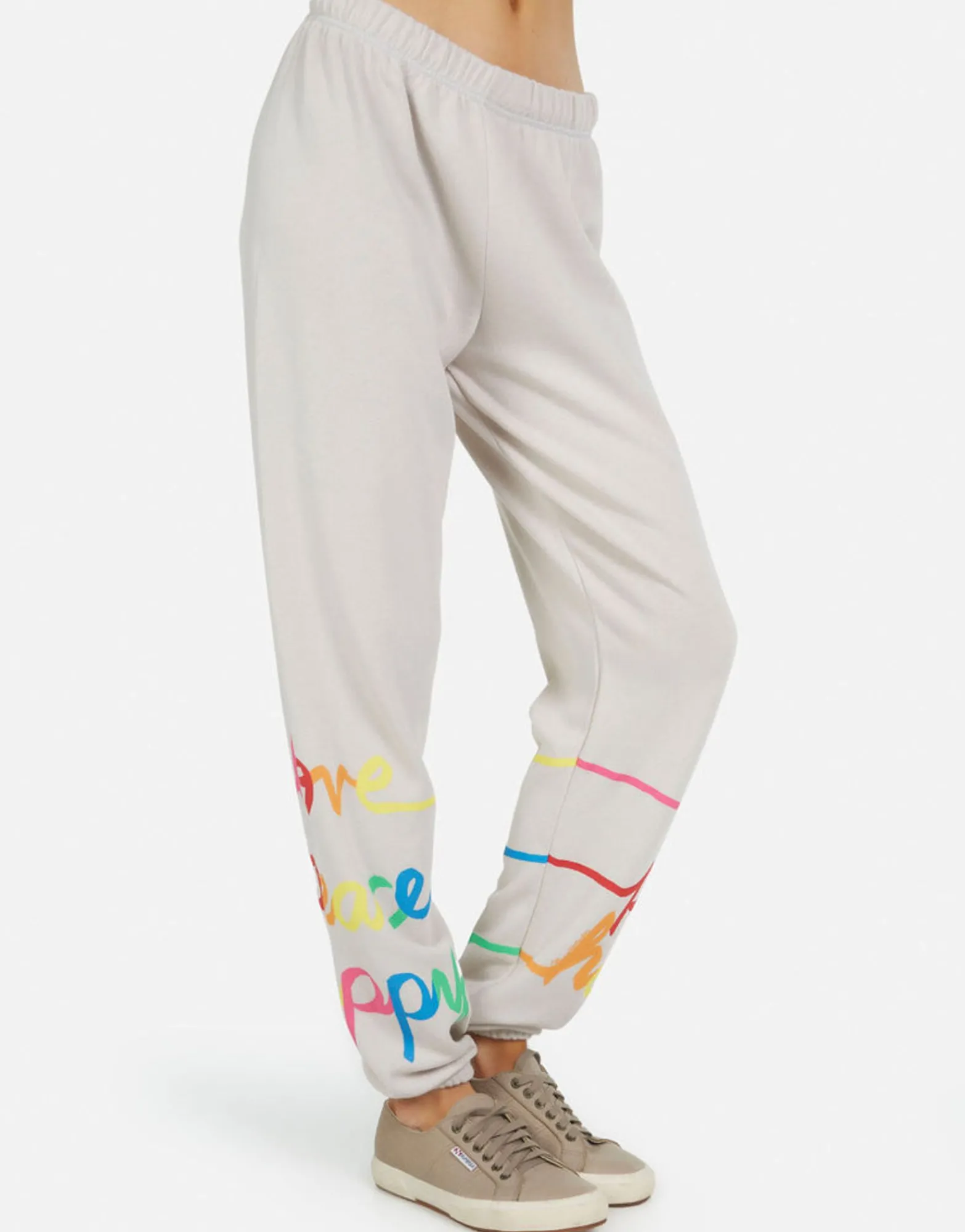 Store Tanzy Love Peace Happiness Women Long Sweatpants