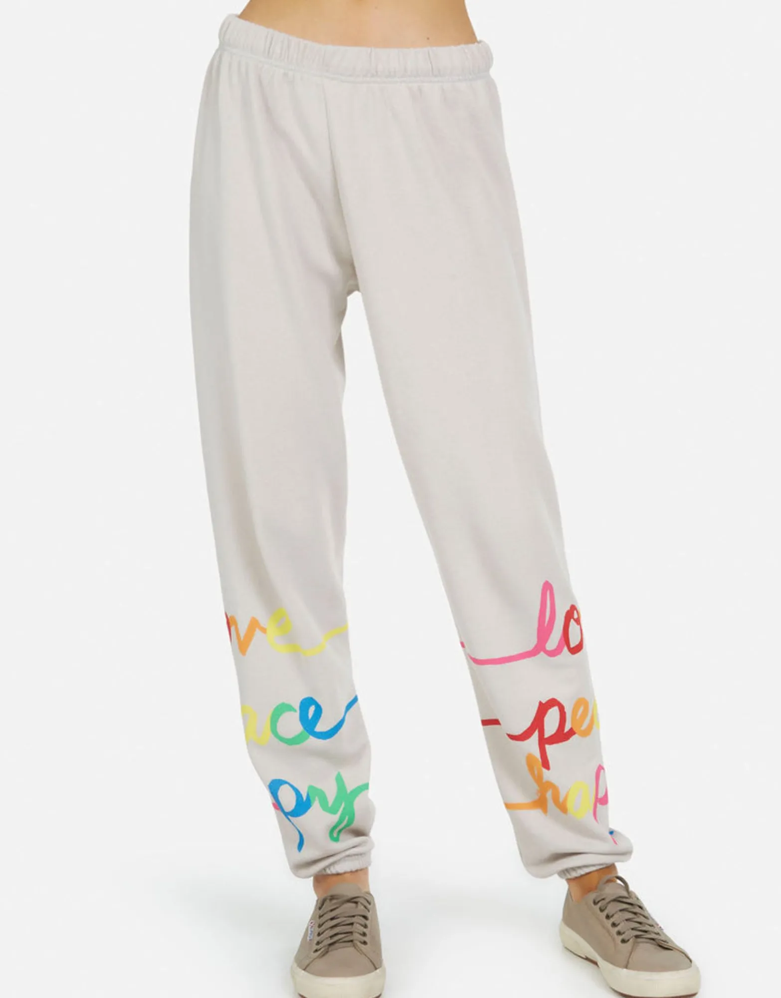 Store Tanzy Love Peace Happiness Women Long Sweatpants