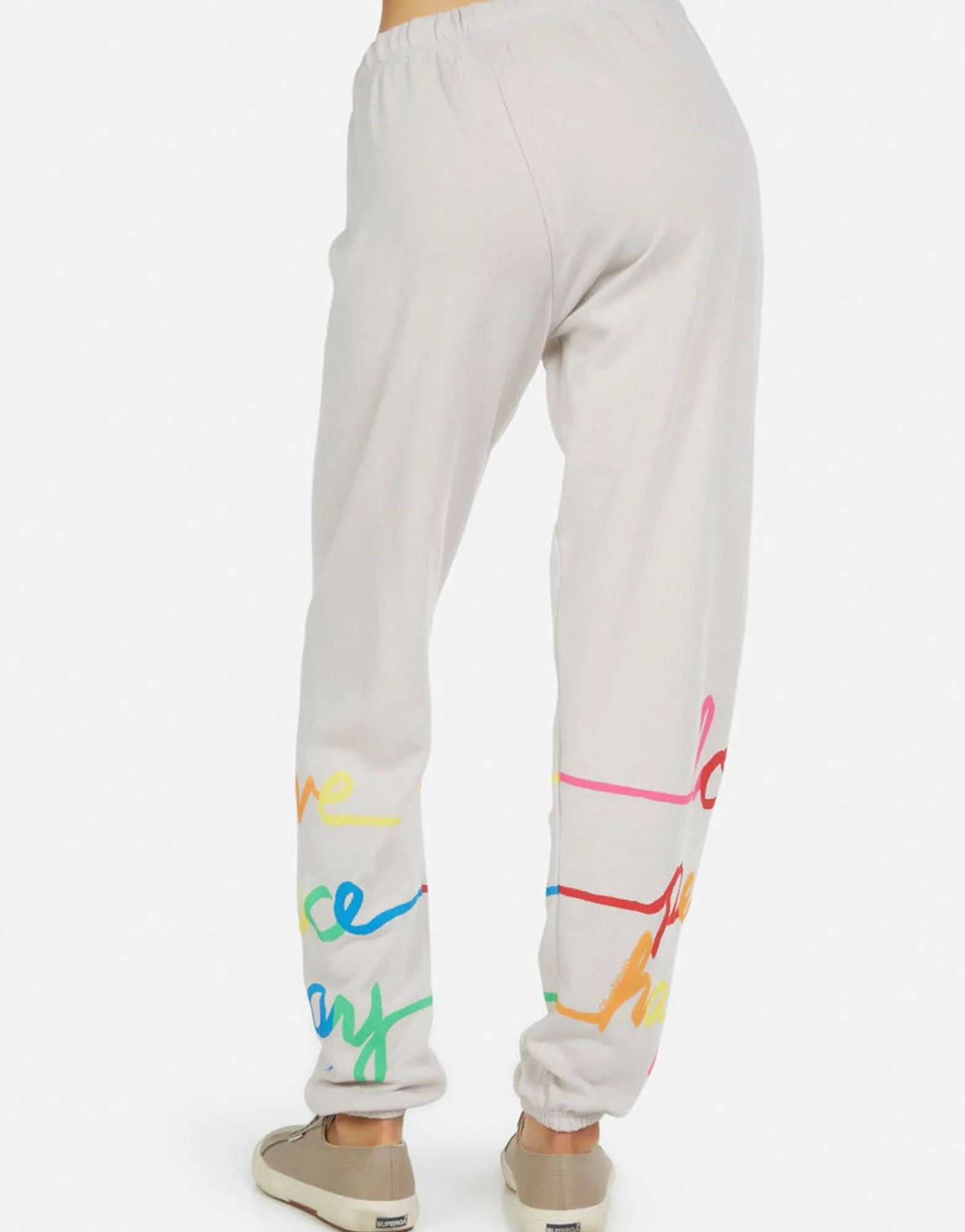 Store Tanzy Love Peace Happiness Women Long Sweatpants