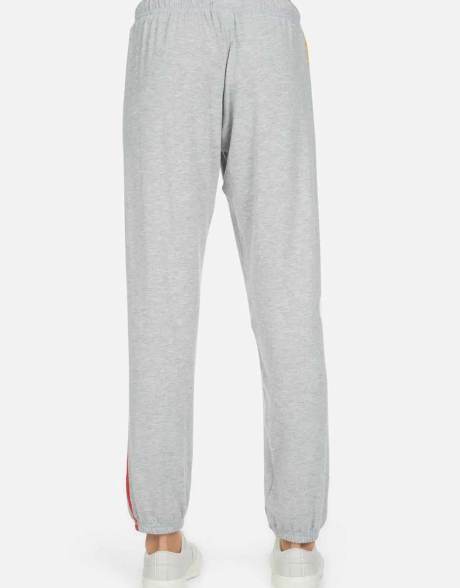 Discount Tanzy Peace Love Stripe Women Long Sweatpants