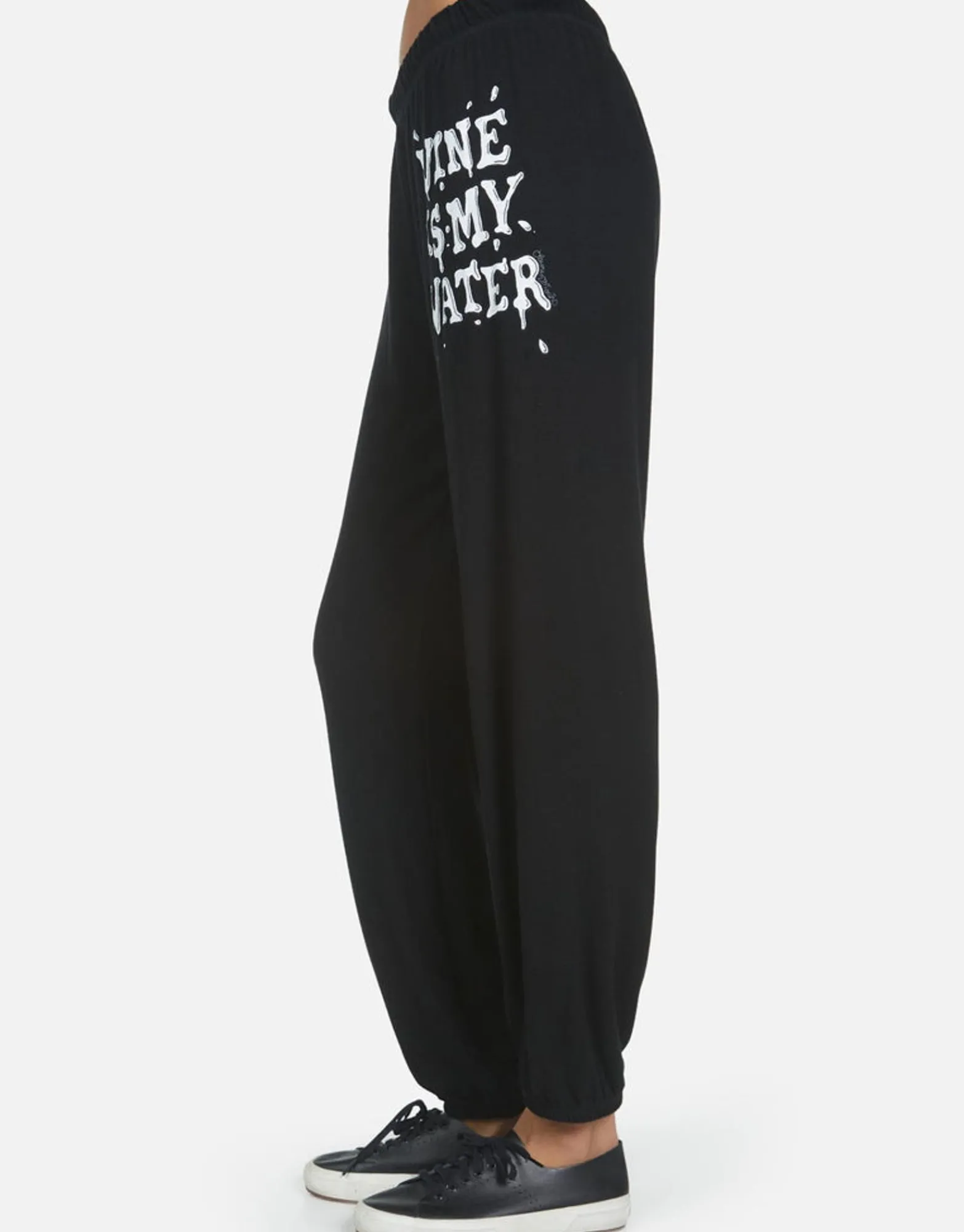 Fashion Tanzy Wine Is My Water Women Long Sweatpants